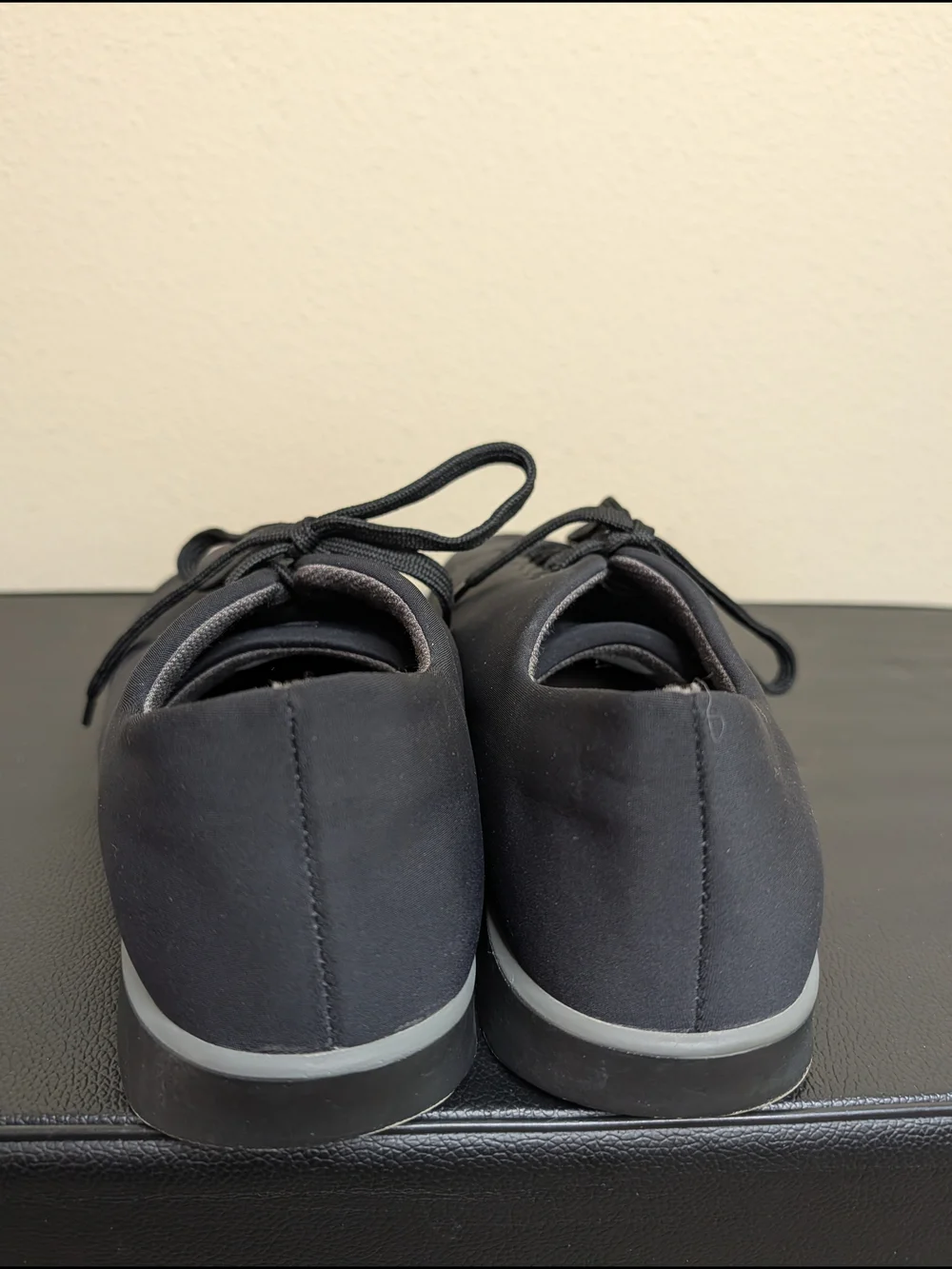 Muroexe Atom Black‎ Stretch Lace-Up Sneakers Men's 10 Made in Spain